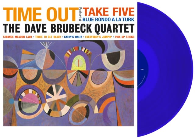 THE DAVE BRUBECK QUARTET - TIME OUT (VINILO SIMPLE COLOR AZUL)