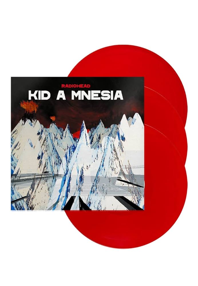 RADIOHEAD - KID A MNESIA (VINILO TRIPLE) (LIMITED EDITION RED VINYL)