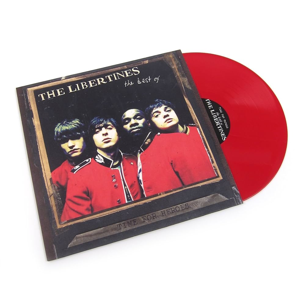 THE LIBERTINES - TIME FOR HEROES - THE BEST OF THE LIBERTINES (VINILO SIMPLE) (RED VINYL)