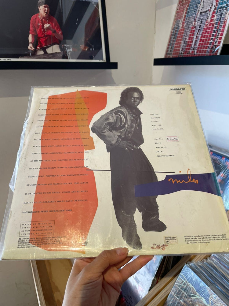 MILES DAVIS - AMANDLA (VINILO SIMPLE) (2DA MANO | VZLA 1989 ...