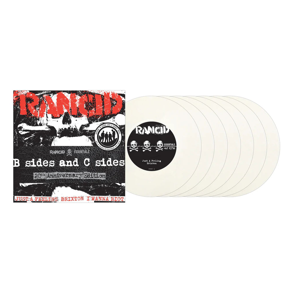 RANCID - B SIDES AND C SIDES (VINILO 7" X 7, WHITE)