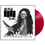 BLACK FLAG - LIVE AT "THE ON BROADWAY" 23 JULY 1982 (VINILO SIMPLE) (RED VINYL)