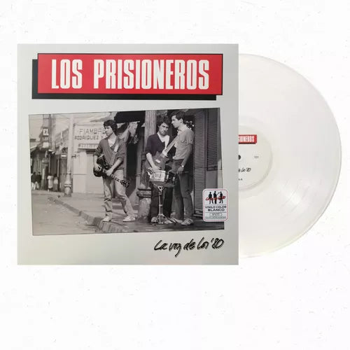 LOS PRISIONEROS - LA VOZ DE LOS '80 (VINILO SIMPLE) (WHITE VINYL) (CHILE 2024)