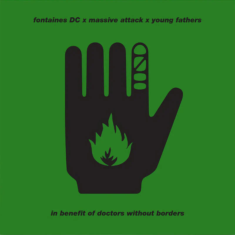 FONTAINES DC X MASSIVE ATTACK X YOUNG FATHERS - CEASEFIRE (VINILO SIMPLE)(BLACK VINYL)