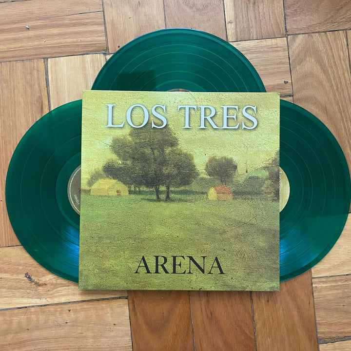 LOS TRES - ARENA (VINILO TRIPLE, VERDE TRANSPARENTE) (ALBÚM DISPONIBLE DESDE EL 31-1)