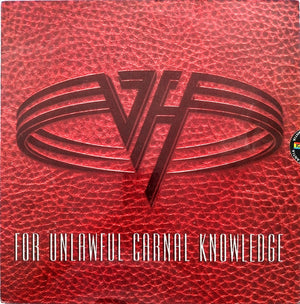 VAN HALEN - FOR UNLAWFUL CARNAL KNOWLEDGE (VINILO SIMPLE + INSERT) (VZLA 1991) (2DA MANO)