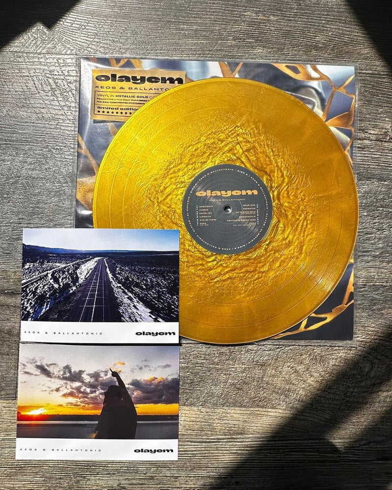 XEOS & BALLAHTONIC - OLAYEM (VINILO SIMPLE) (LIMITED EDITION 51/120, METALLIC GOLD VINYL)
