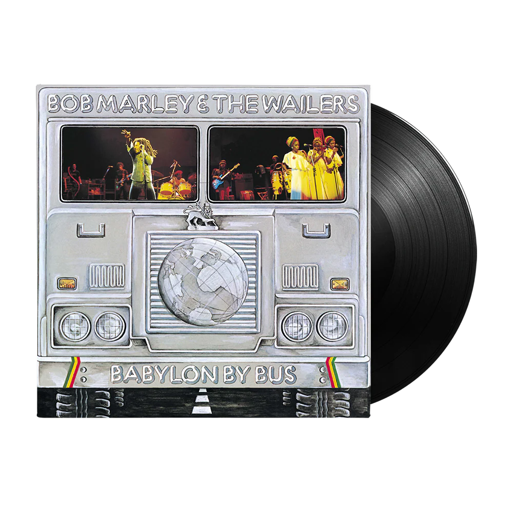 BOB MARLEY & THE WAILERS - BABYLON BY BUS (VINILO DOBLE DIE CUT COVER + POSTER) (2DA MANO | FRANCE 1978)