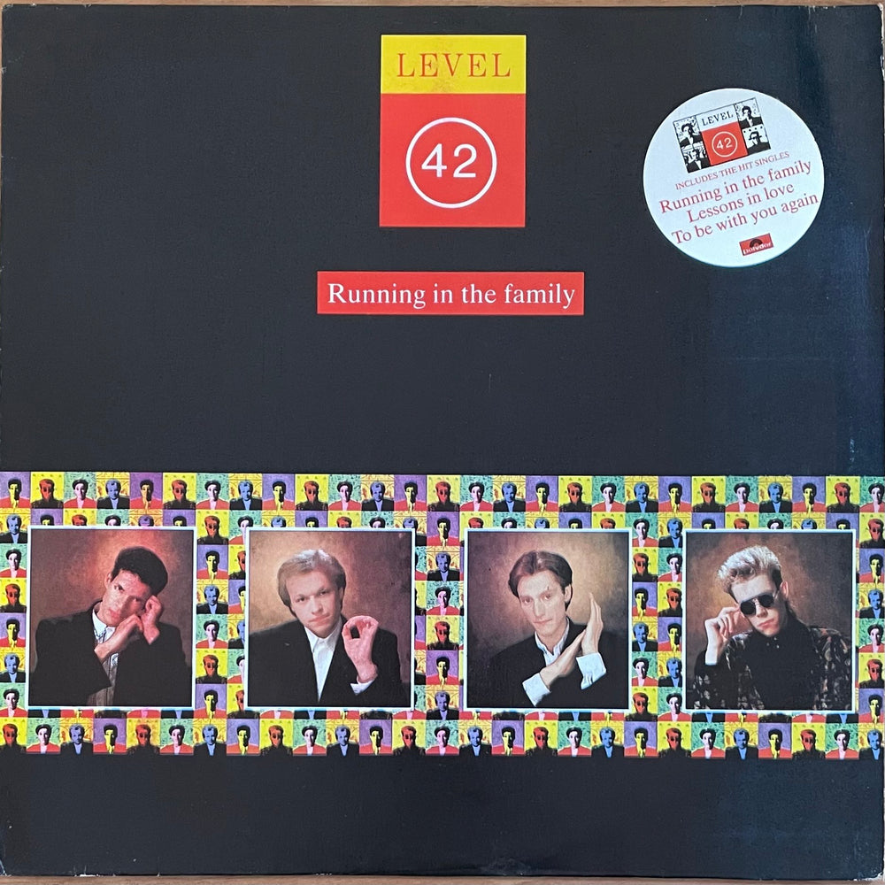 LEVEL 42 - RUNNING IN THE FAMILY (VINILO SIMPLE) (2DA MANO) (1987)