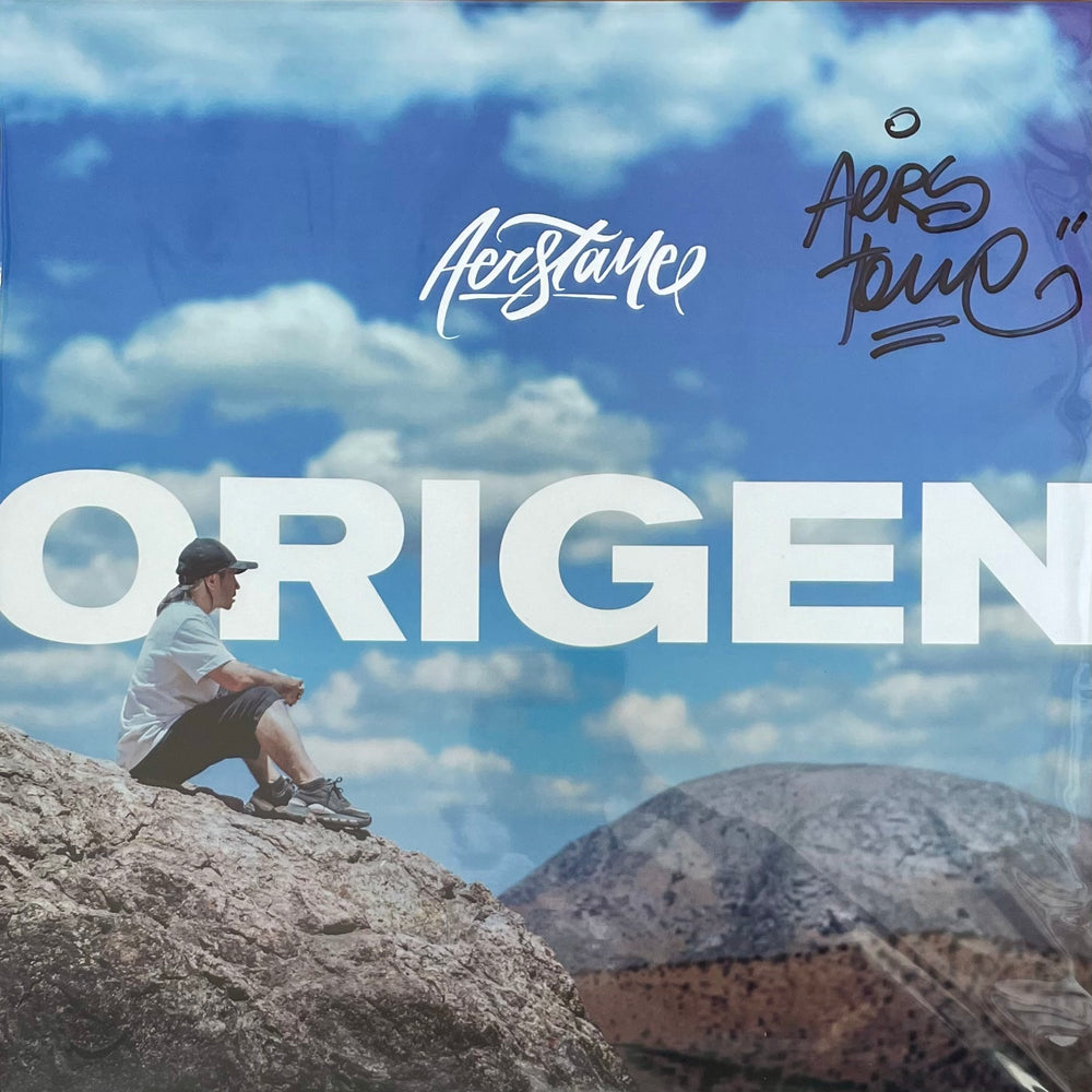 AERSTAME - ORIGEN (VINILO SIMPLE) (AUTOGRAFIADO)