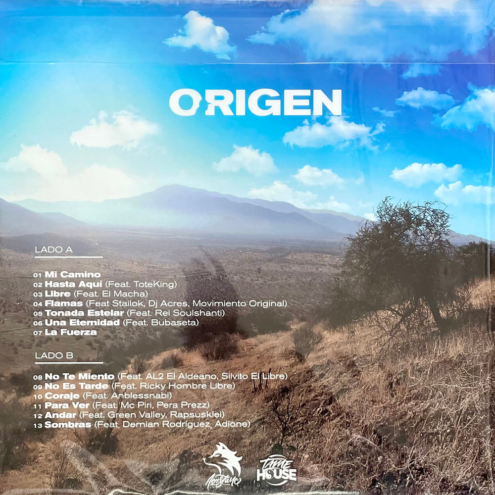 AERSTAME - ORIGEN (VINILO SIMPLE) (AUTOGRAFIADO)