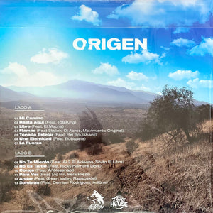 AERSTAME - ORIGEN (VINILO SIMPLE) (AUTOGRAFIADO)