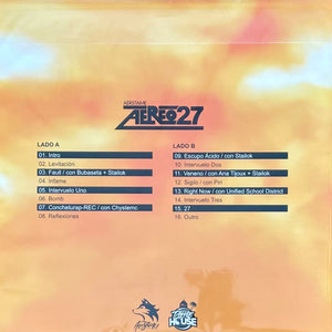 AERSTAME - AÉREO 27 (VINILO SIMPLE) (AUTOGRAFIADO)