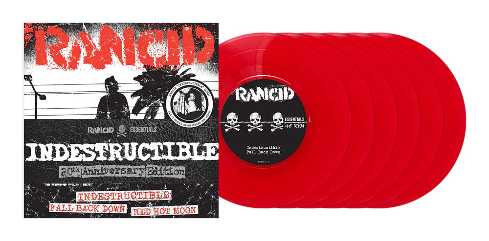 RANCID - INDESTRUCTIBLE (VINILO 7" X 6, RED)