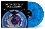 SHIRO SAGISU - NEON GENESIS EVANGELION (VINILO DOBLE) (BLUE TRANSLUCENT + BLACK SMOKE) (140 Gr)