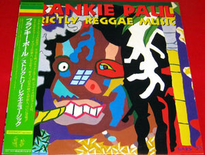 FRANKIE PAUL - STRICKTLY REGGAE MUSIC (VINILO SIMPLE + OBI) (JAPAN 1985)