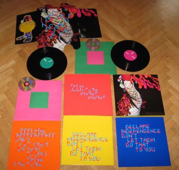 BJORK - DECLARE INDEPENDENCE BOXSET (VINILO DOBLE + CD + DVD)