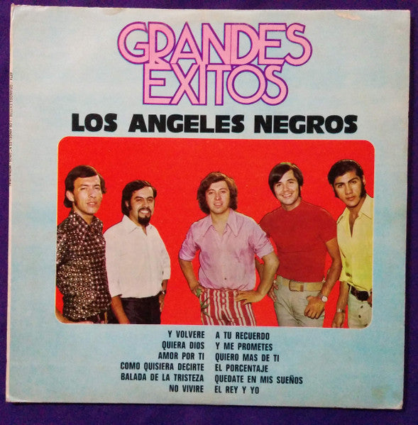 LOS ANGELES NEGROS - GRANDES EXITOS (VINILO SIMPLE) (VZLA 1975)