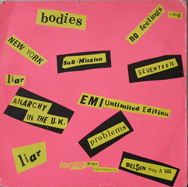 SEX PISTOLS - NEVER MIND THE BOLLOCKS HERE´S THE SEX PISTOLS (VINILO SIMPLE) (2DA MANO | UK 1978)