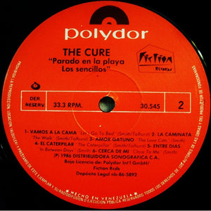 THE CURE - STANDING ON A BEACH (VINILO SIMPLE, COMPILATION) (2DA MANO | VZLA 1986)