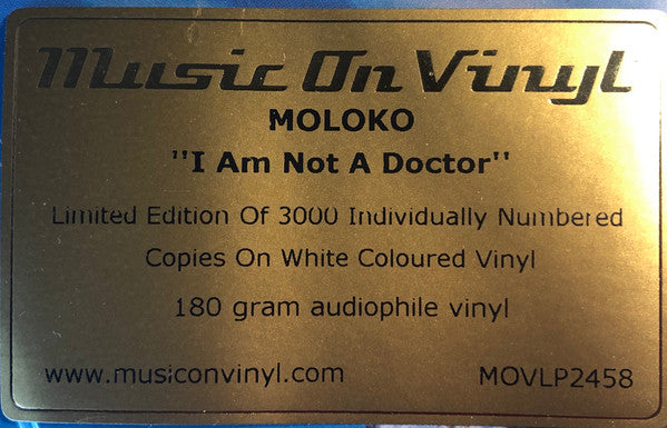 MOLOKO - I AM NOT A DOCTOR (VINILO BLANCO, LIMITED EDITION)