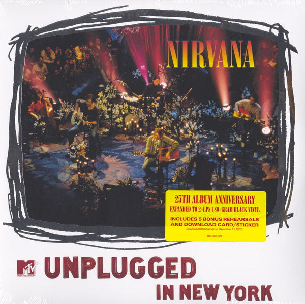 Nirvana Mtv Unplugged In New York Vinilo Doble 25th Anniversary Altoquerecordscl 0491