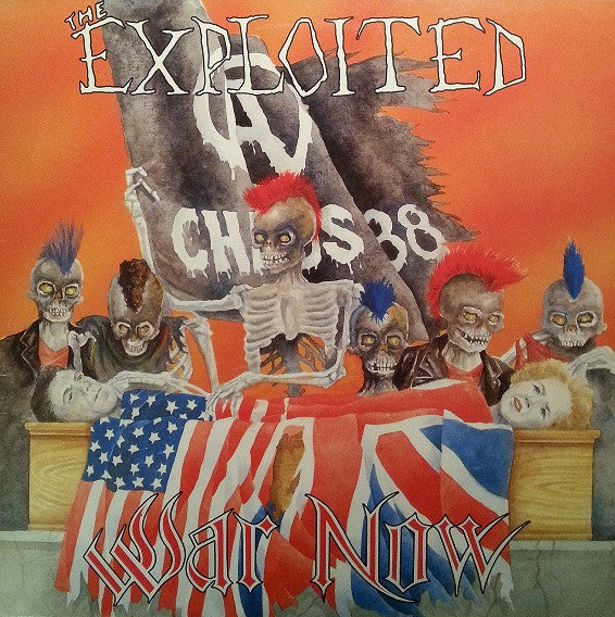 THE EXPLOITED - WAR NOW (SINGLE 45RPM) (UK 1988)