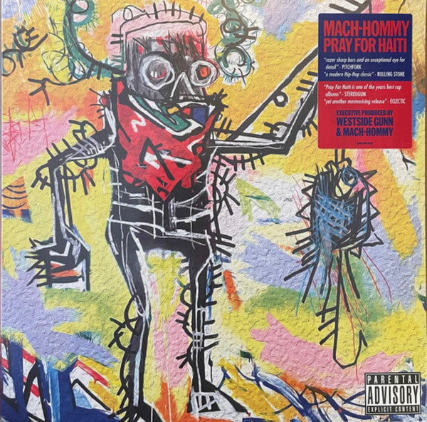 MACH -HOMMY - PRAY FOR HAITI (VINILO SIMPLE) (LIMITED EDITION NUMBERED) (098/500) (OFFICIAL PRESS)