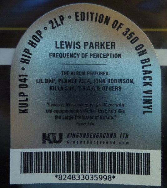 LEWIS PARKER - FREQUENCY OF PERCEPTION (VINILO DOBLE()