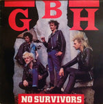 G.B.H. - NO SURVIVORS (VINILO SIMPLE) (2DA MANO UK 1989)