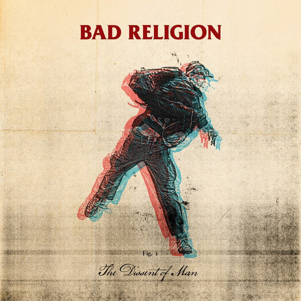 BAD RELIGION - THE DISSENT OF MAN (VINILO SIMPLE + CD)