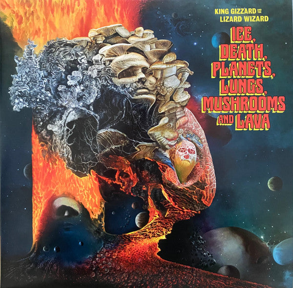 KING GIZZARD AND LIZARD WIZARD - ICE, DEATH, PLANTS, LUNGS, MUSHROOMS AND LAVA (VINILO DOBLE)