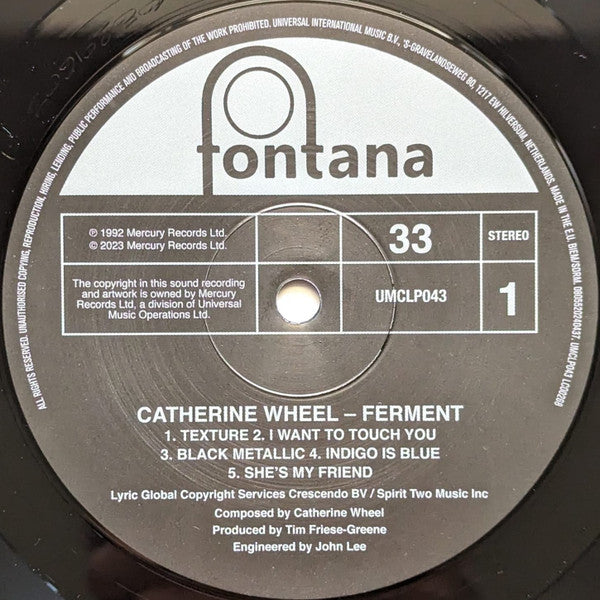 CATHERINE WHEEL - FERMENT (VINILO SIMPLE + SINGLE 12")