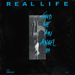 REAL LIFE -SEND ME AN ANGELS '89 (VINILO SIMPLE) (2DA MANO SINGLE)