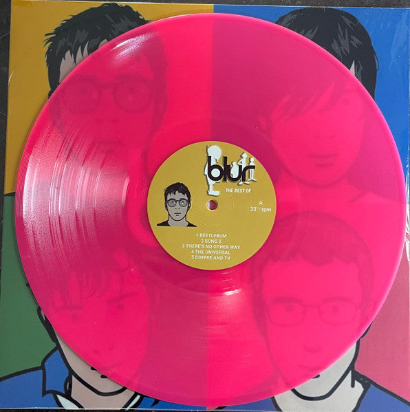 BLUR - THE BEST OF (VINILO DOBLE) (UNOFFICIAL RELEASE, HOT PINK VINYL)