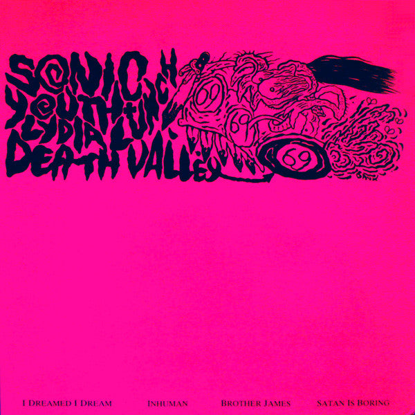 SONIC YOUTH / LYDIA LUNCH - DEATH VALLEY 69' (VINILO SIMPLE) (UK 1985)