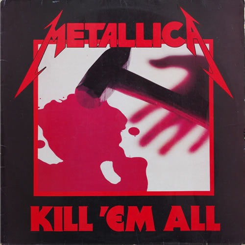 METALLICA - KILL 'EM ALL (VINILO SIMPLE) (VZLA 1990)