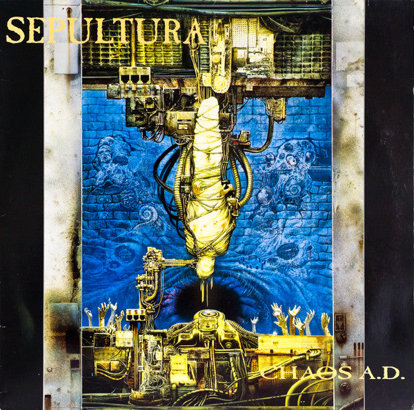SEPULTURA - CHAOS A.D. (VINILO SIMPLE) (2DA MANO | EU 1992)