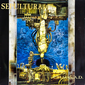 SEPULTURA - CHAOS A.D. (VINILO SIMPLE) (2DA MANO | EU 1992)