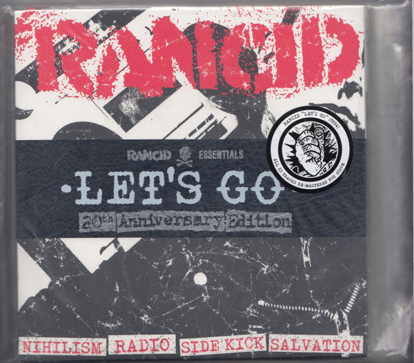 RANCID - LET'S GO (VINILO 7" X 5, RED)