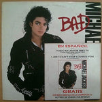 MICHAEL JACKSON - BAD (VINILO SIMPLE + 7") (VZLA 1987) (INCLUYE INSERT)