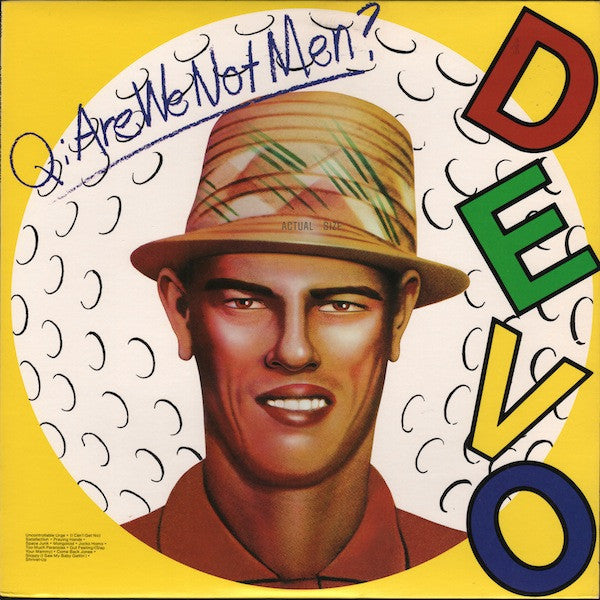 DEVO - Q: ARE WE NOT MEN? A: WE ARE DEVO (VINILO SIMPLE) (2DA MANO | US 1978)