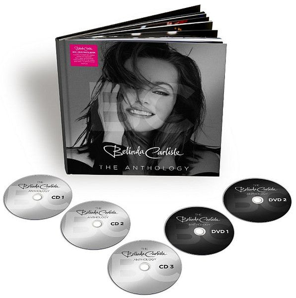 BELINDA CARLISLE - THE ANTHOLOGY (BOXSET TRIPLE CD + DOBLE DVD) (2DA MANO | UK 2014)