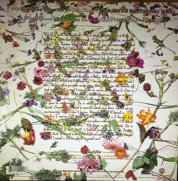 PRINCE AND THE REVOLUTION - PURPLE RAIN (VINILO SIMPLE + INSERT) (US 1984)