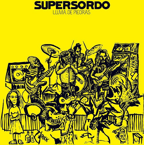 SUPERSORDO - LLUVIA DE PIEDRAS (VINILO SIMPLE) (COMPILADO)