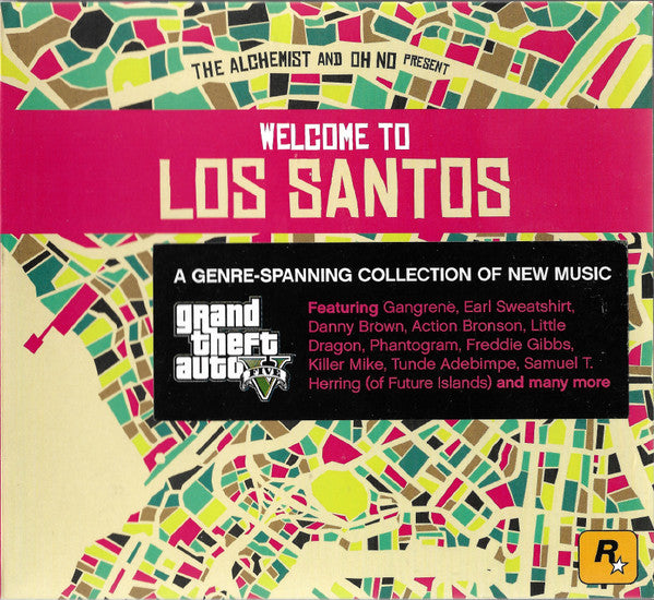 THE ALCHEMIST AND OH NO PRESENT - WELCOME TO LOS SANTOS (VINILO DOBLE) (GREEN + PINK VINYL)