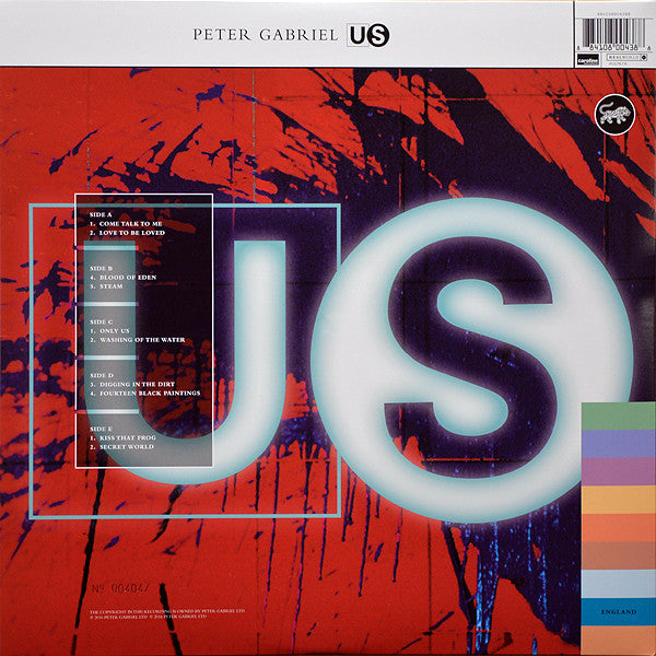 PETER GABRIEL - US (VINILO TRIPLE) (2DA MANO | UK 2016)