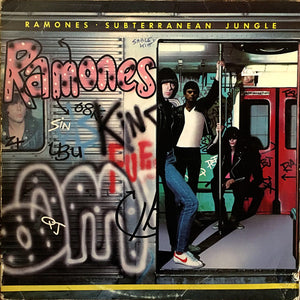 RAMONES - SUBTERRANEAN JUNGLE (VINILO SIMPLE) (2DA MANO US 1983)