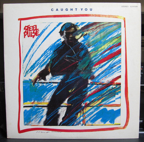 STEEL PULSE - CAUGHT YOU (VINILO SIMPLE + INSERT EN JAPONES) (2DA MANO | JAPAN 1980)