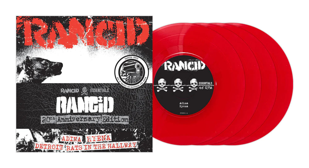 RANCID - RANCID (VINILO 7" X 4, RED)